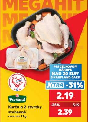 Kurča a 2 štvrtky stehenné