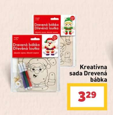 Kreatívna sada Drevená bábka