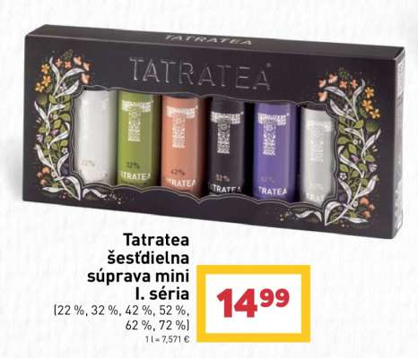 Tatratea šestdielna súprava mini I. séria