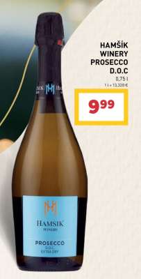 HAMŠÍK WINERY PROSECCO D.O.C