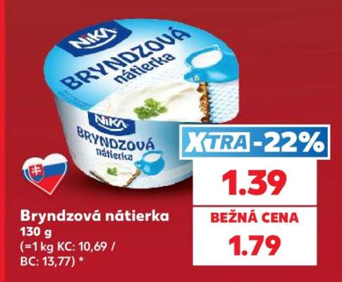Bryndzová nátierka