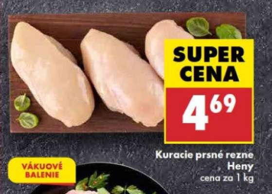 Kuracie prsné rezne Heny