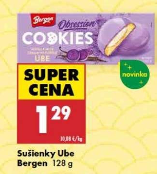 Sušienky Ube Bergen 128 g