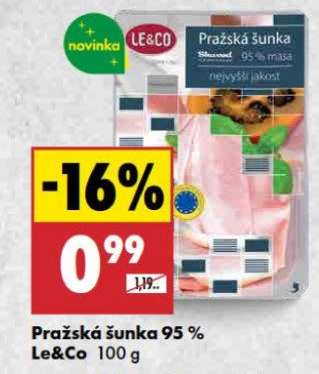 Pražská šunka 95 %