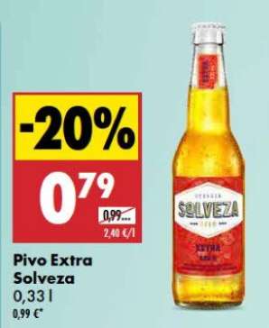 Pivo Extra Solveza