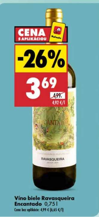 Vino biele Ravasqueira Encantado 0,75 l