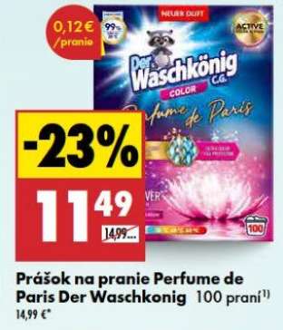Prášok na pranie Perfume de Paris Der Waschkönig 100 praní
