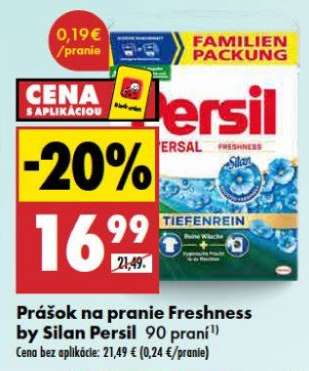 Prášok na pranie Freshness by Silan Persil 90 praní