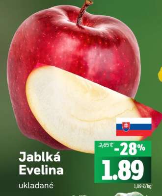Jablká Evelina