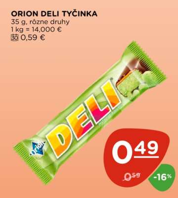ORION DELI TYČINKA