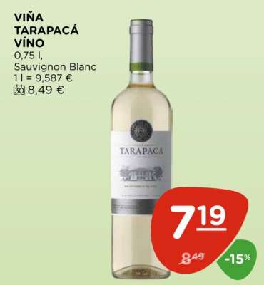 VIŇA TARAPACÁ VÍNO