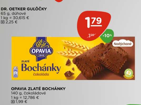 OPAVIA ZLATÉ BOCHÁNKY