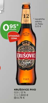 KRUŠOVICE Pivo