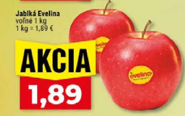 Jablká Evelina