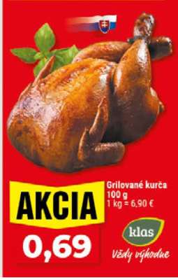 Grilované kurča