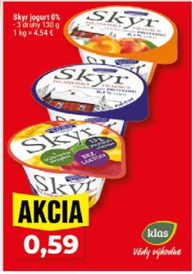 Skyr jogurt 0%