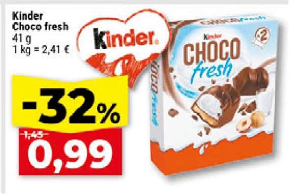 Kinder CHOCO fresh