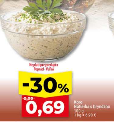 Koro Nátierka s bryndzou