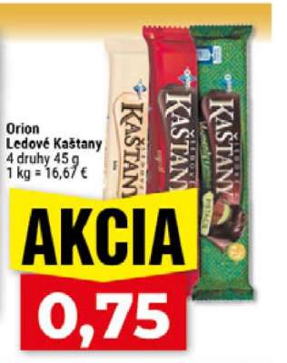 Orion Ledové Kaštany