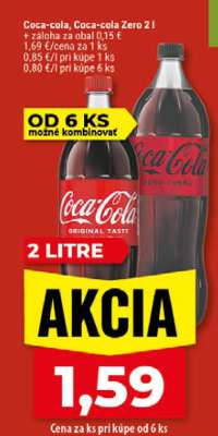 Coca-cola, Coca-cola Zero 2 l