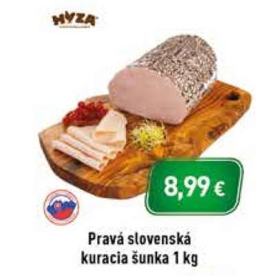 Pravá slovenská kuracia šunka 1 kg