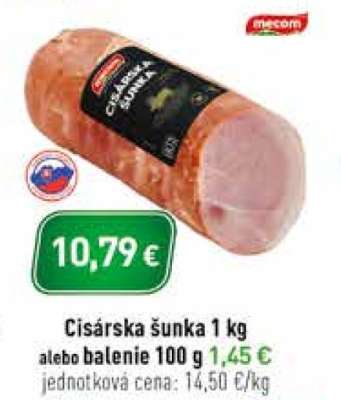 Cisárska šunka 1 kg