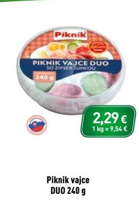 Piknik vajce DUO 240 g
