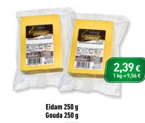 Eidam 250 g / Gouda 250 g