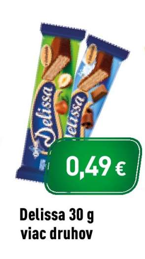 Delissa 30 g viac druhov