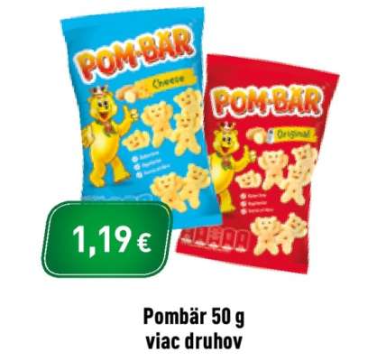 POM-BÄR 50 g viac druhov