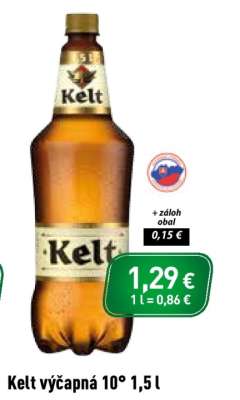 Kelt výčapná 10° 1,5 l