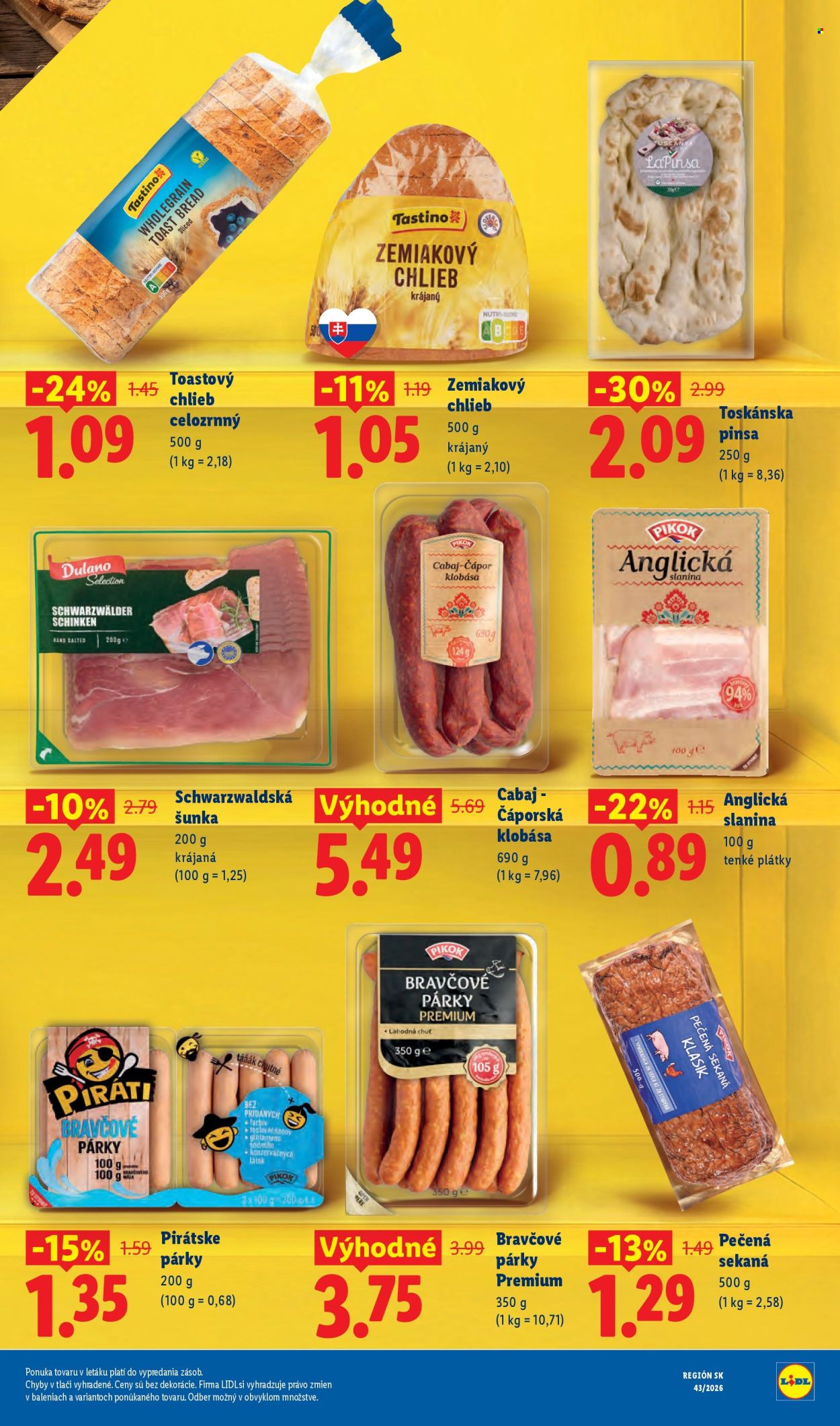 Leták Lidl - 19.10.2026 - 25.10.2026. Strana 7