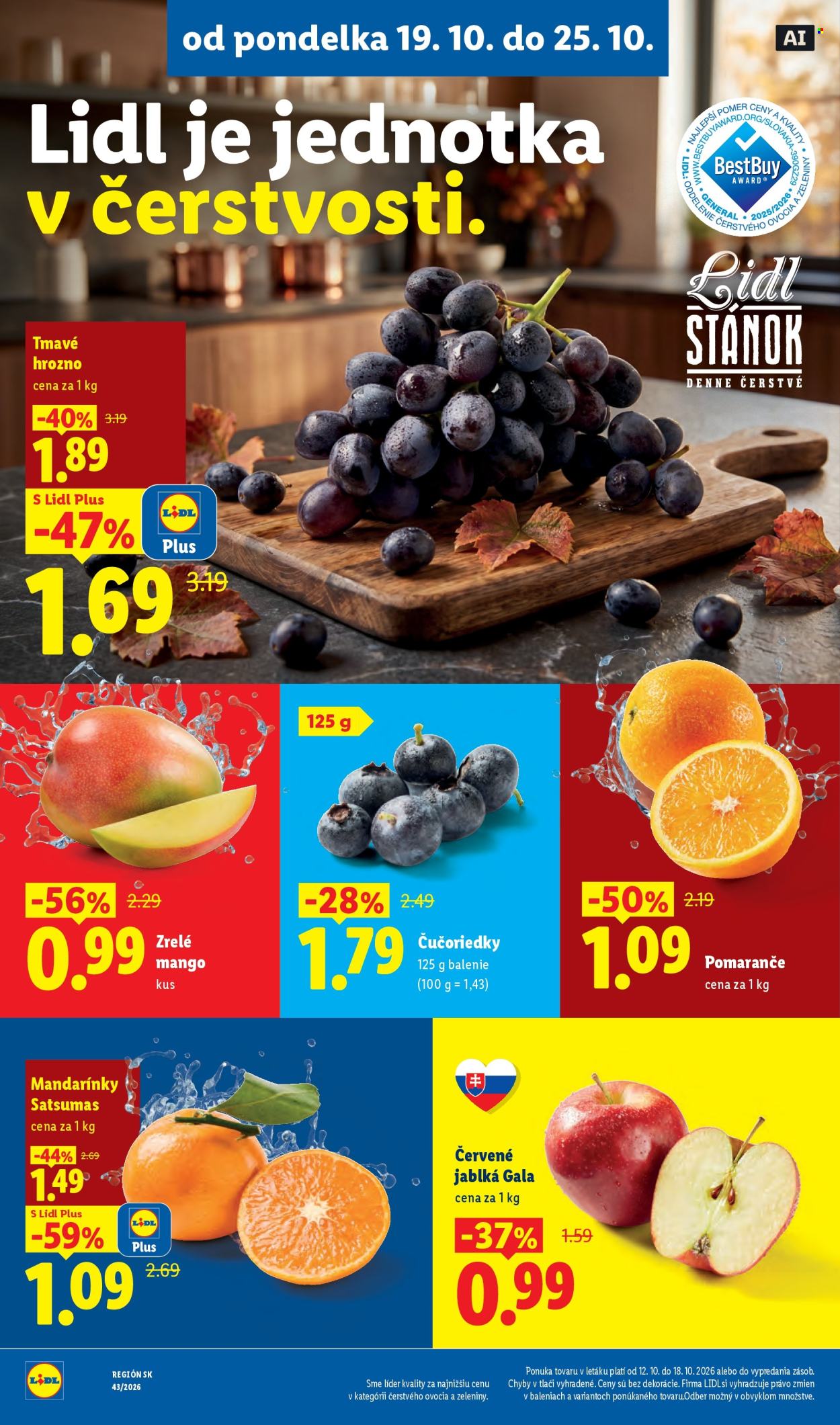 Leták Lidl - 19.10.2026 - 25.10.2026. Strana 12