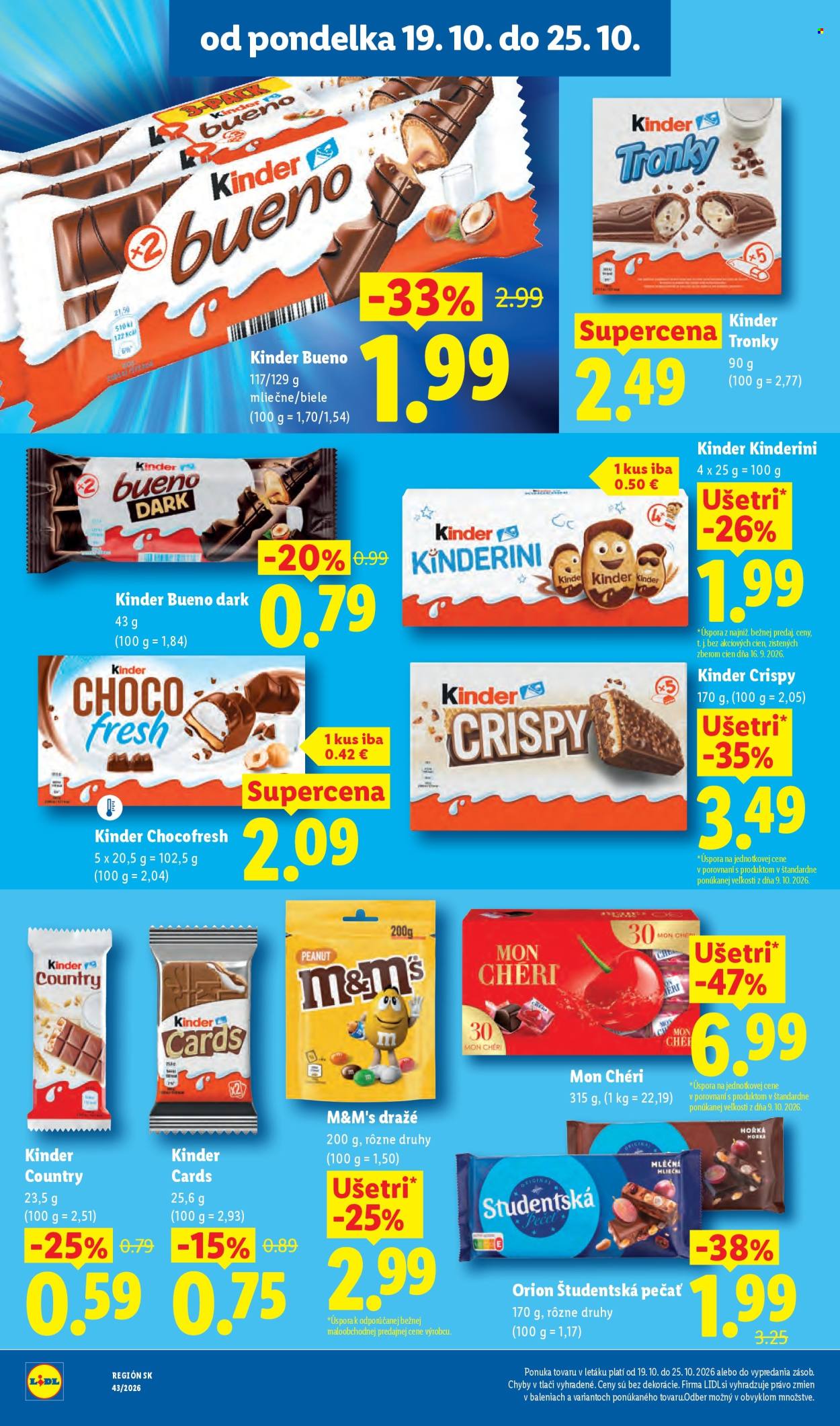 Leták Lidl - 19.10.2026 - 25.10.2026. Strana 27