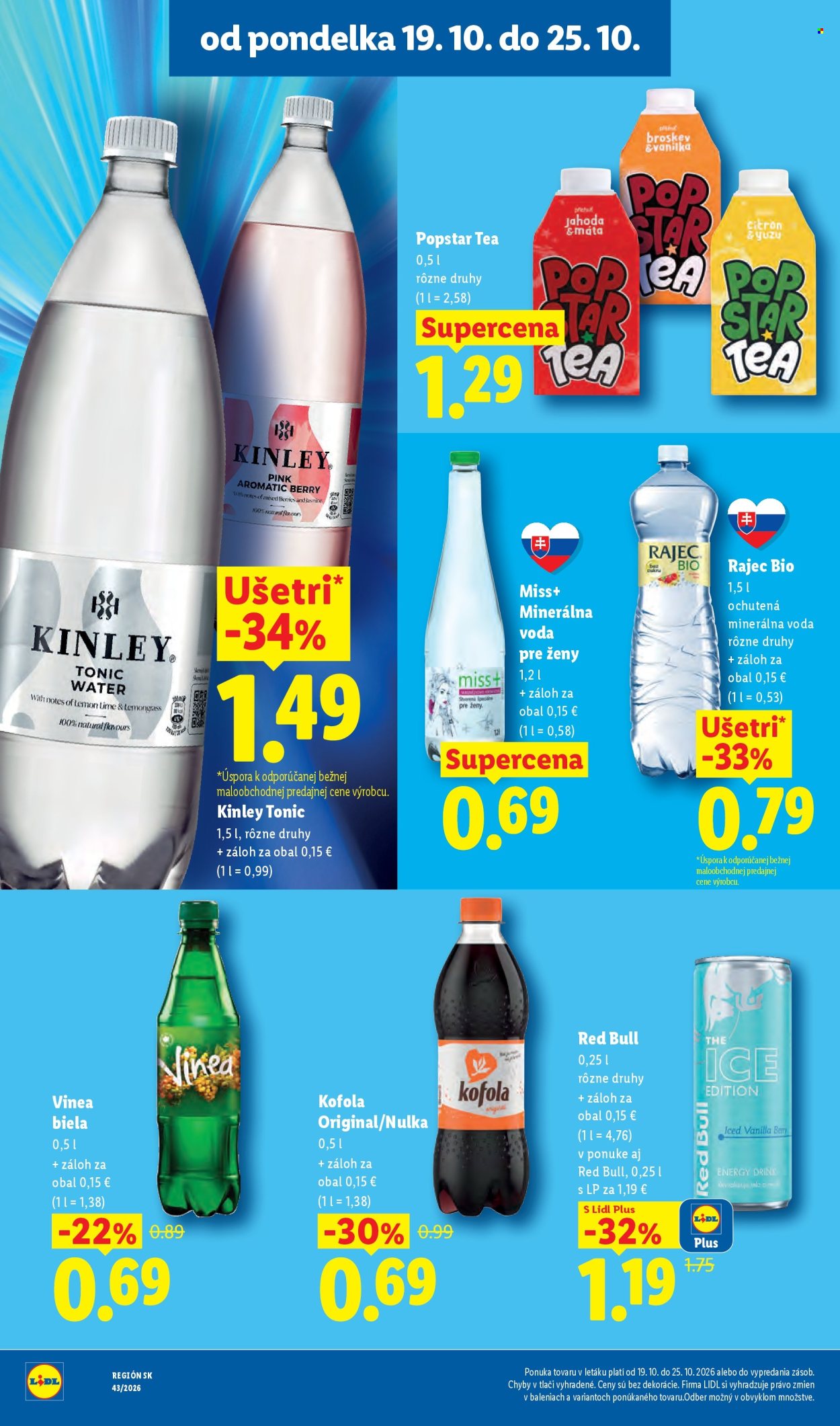 Leták Lidl - 19.10.2026 - 25.10.2026. Strana 35