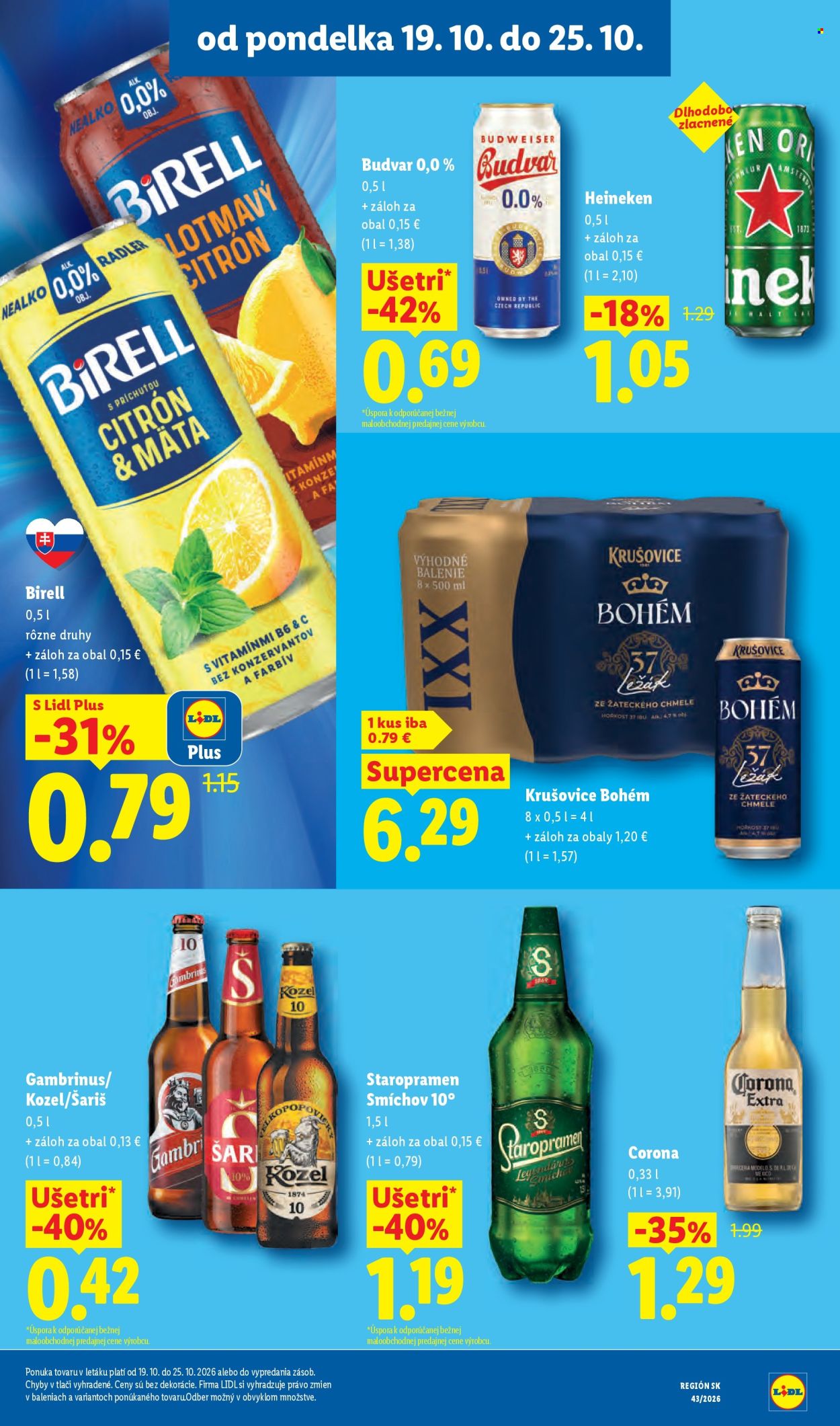 Leták Lidl - 19.10.2026 - 25.10.2026. Strana 36