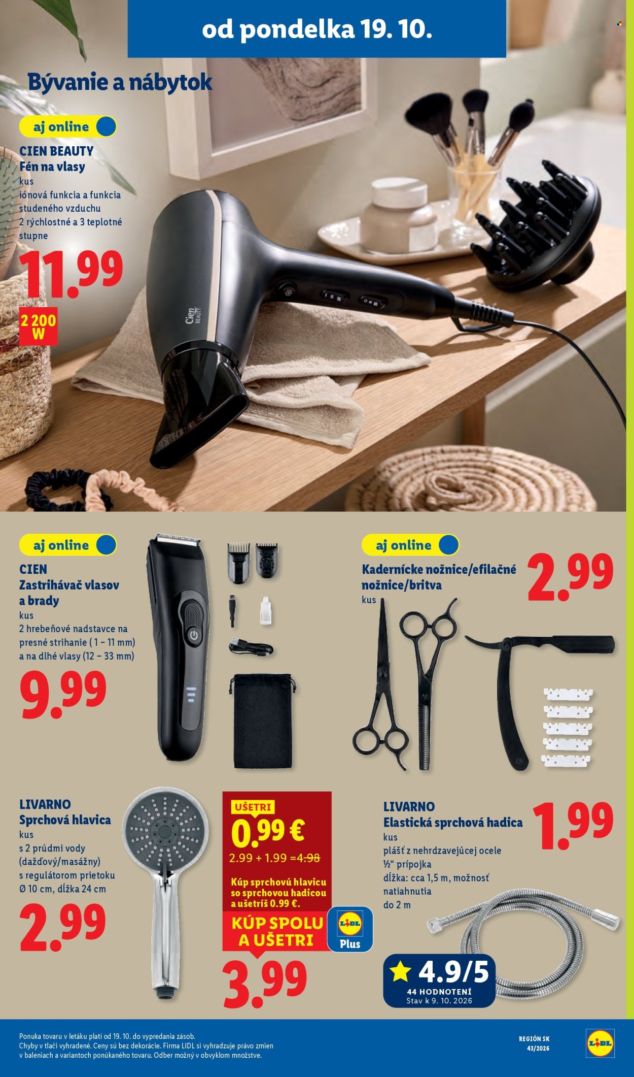Leták Lidl - 19.10.2026 - 25.10.2026. Strana 63