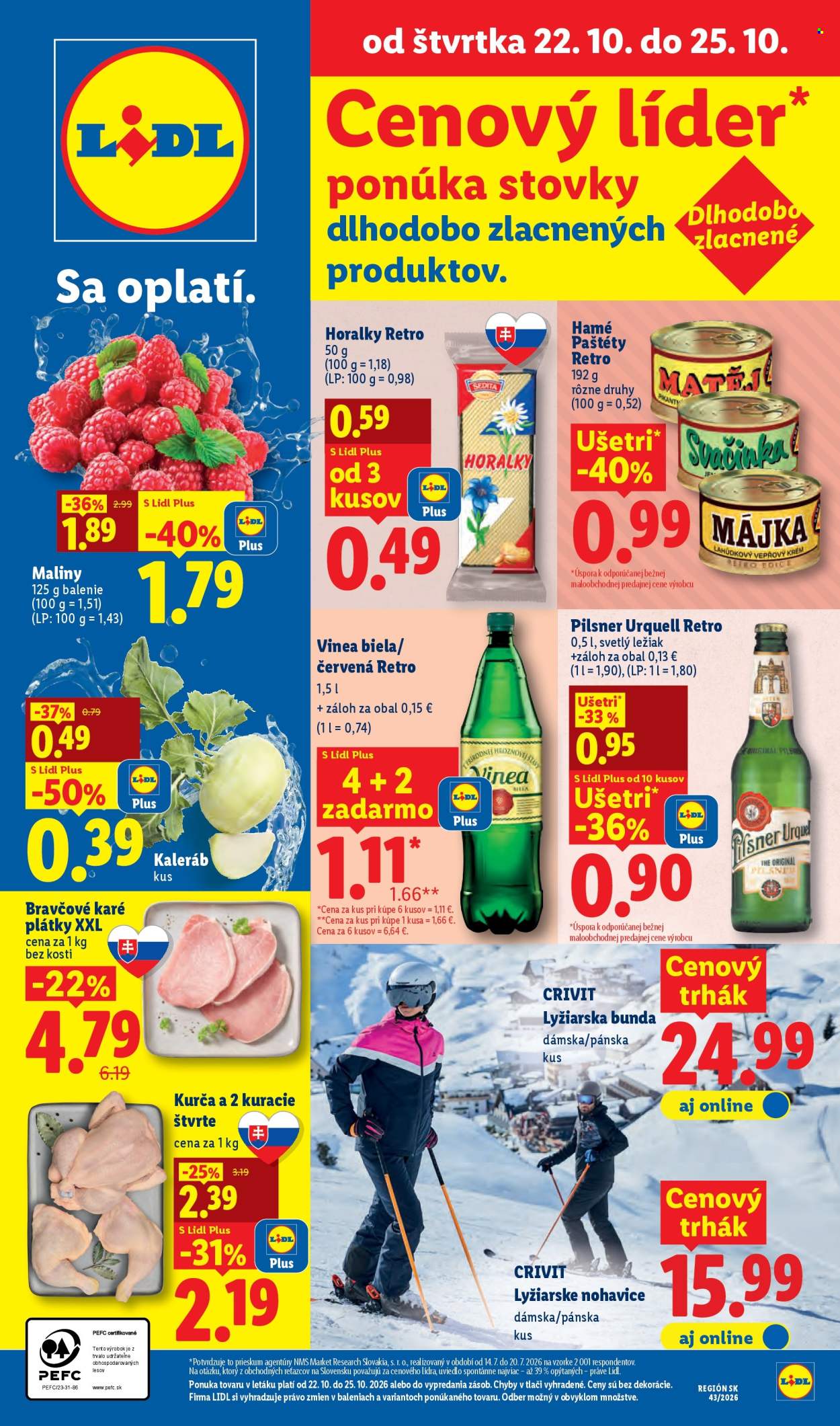 Leták Lidl - 19.10.2026 - 25.10.2026. Strana 72