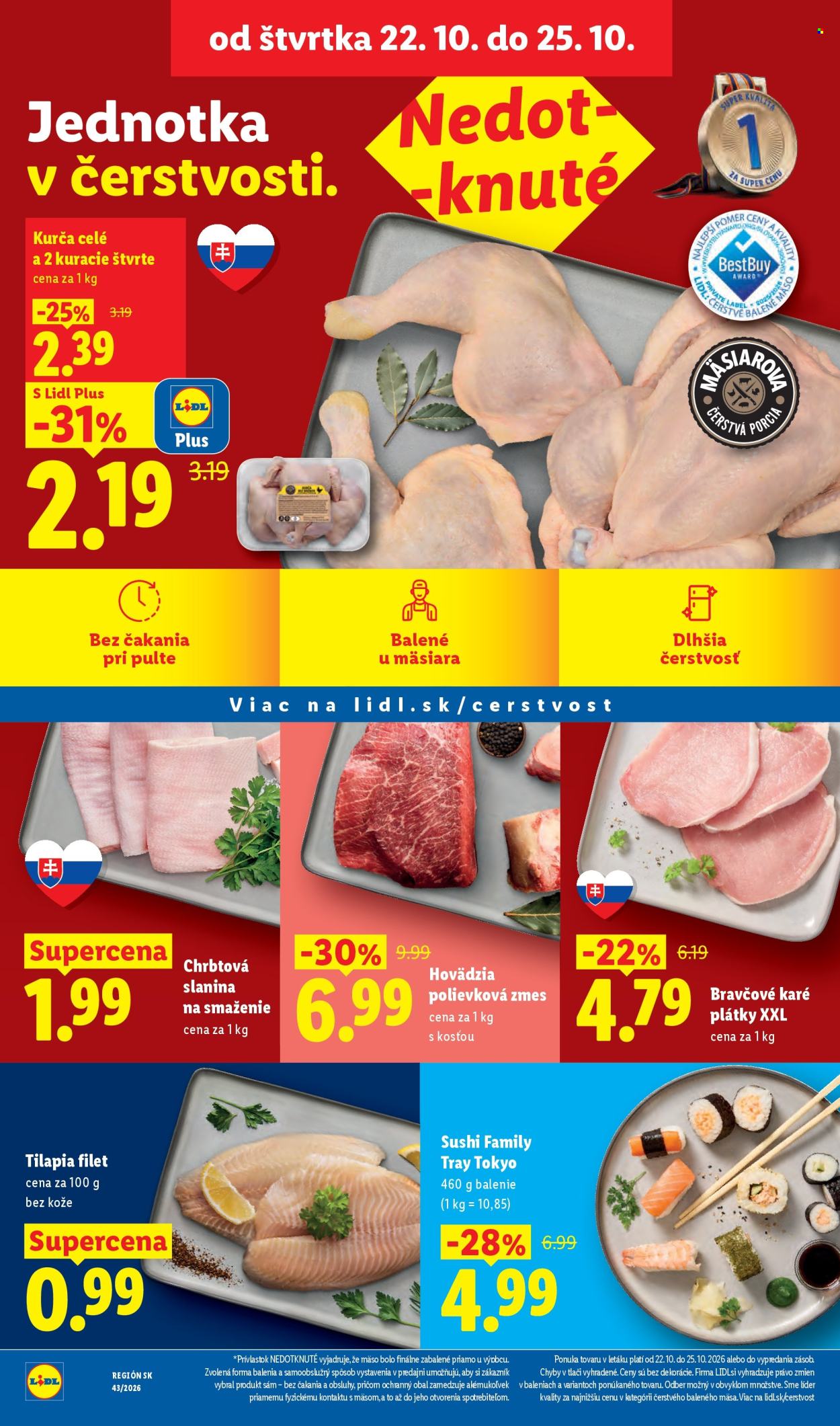 Leták Lidl - 19.10.2026 - 25.10.2026. Strana 77