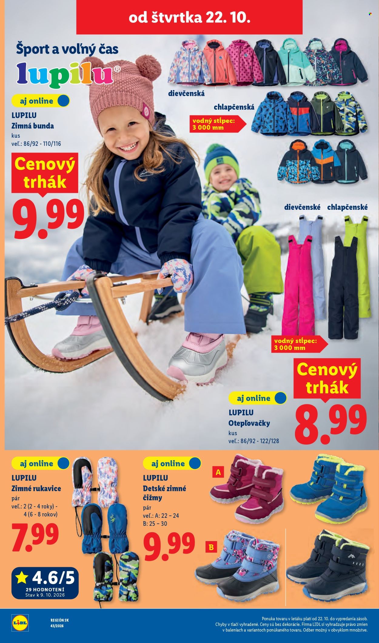 Leták Lidl - 19.10.2026 - 25.10.2026. Strana 108