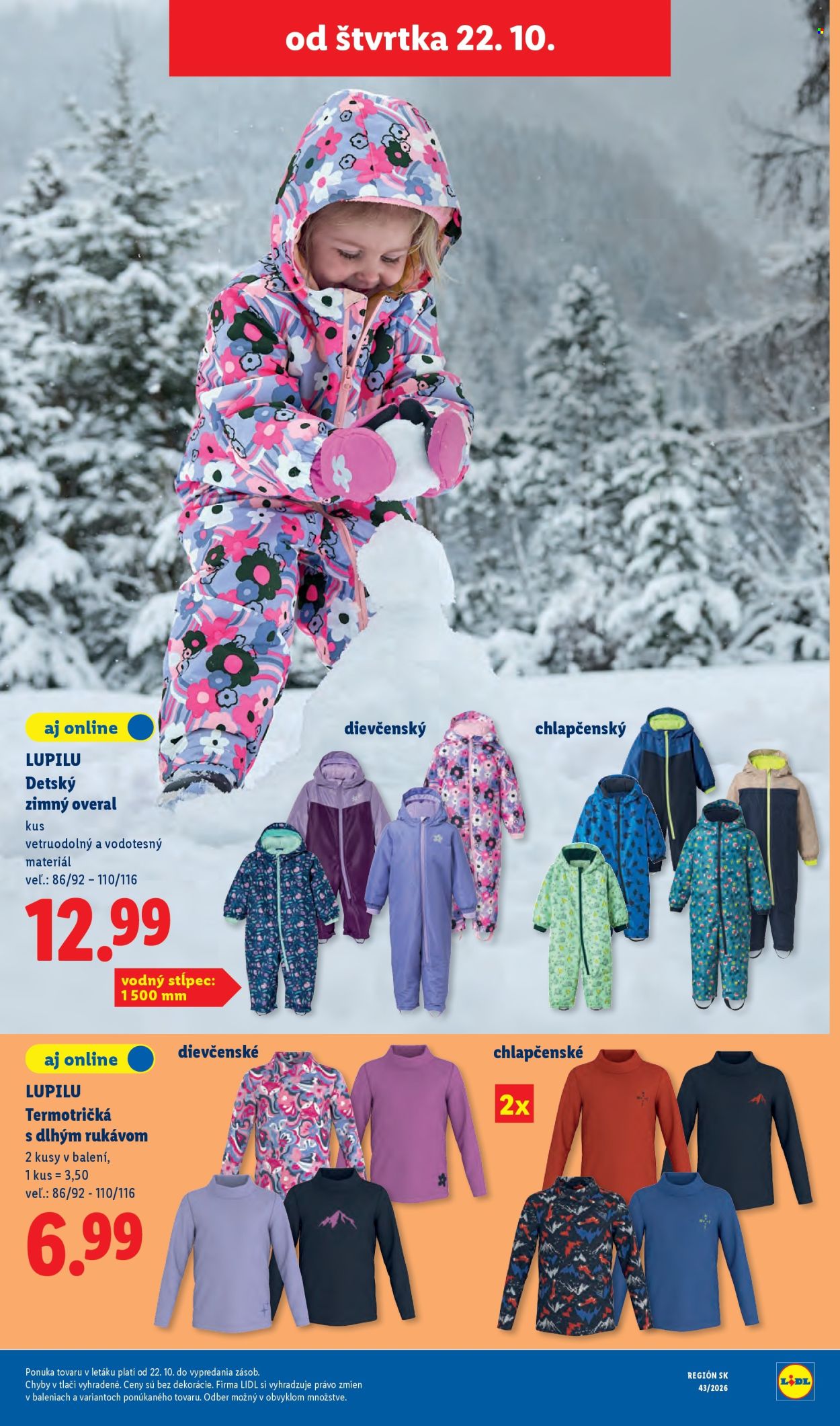 Leták Lidl - 19.10.2026 - 25.10.2026. Strana 109