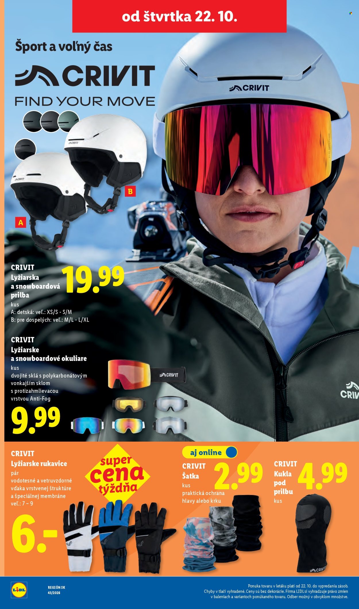 Leták Lidl - 19.10.2026 - 25.10.2026. Strana 110