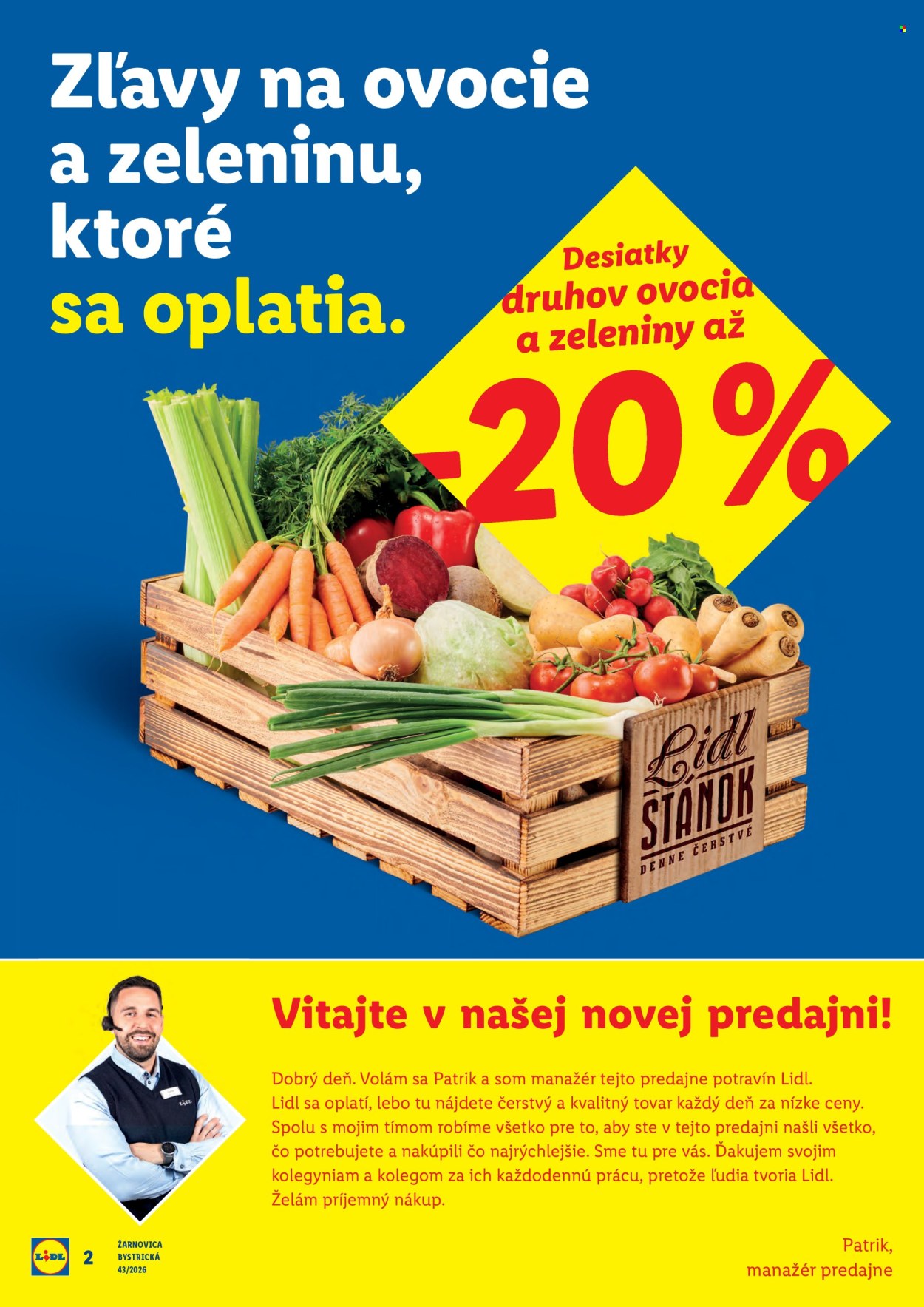 Leták Lidl - 19.10.2026 - 25.10.2026. Strana 2
