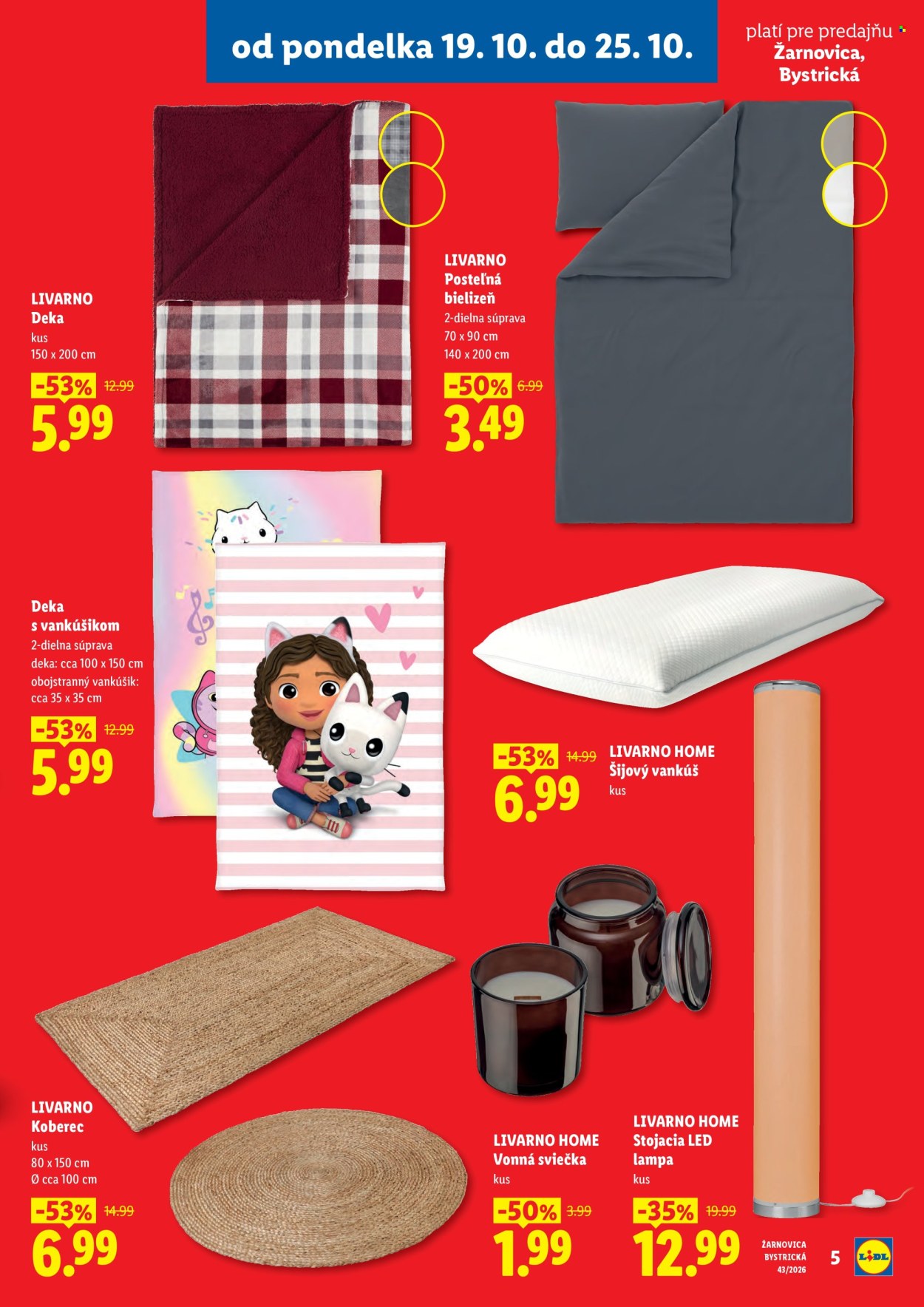 Leták Lidl - 19.10.2026 - 25.10.2026. Strana 5