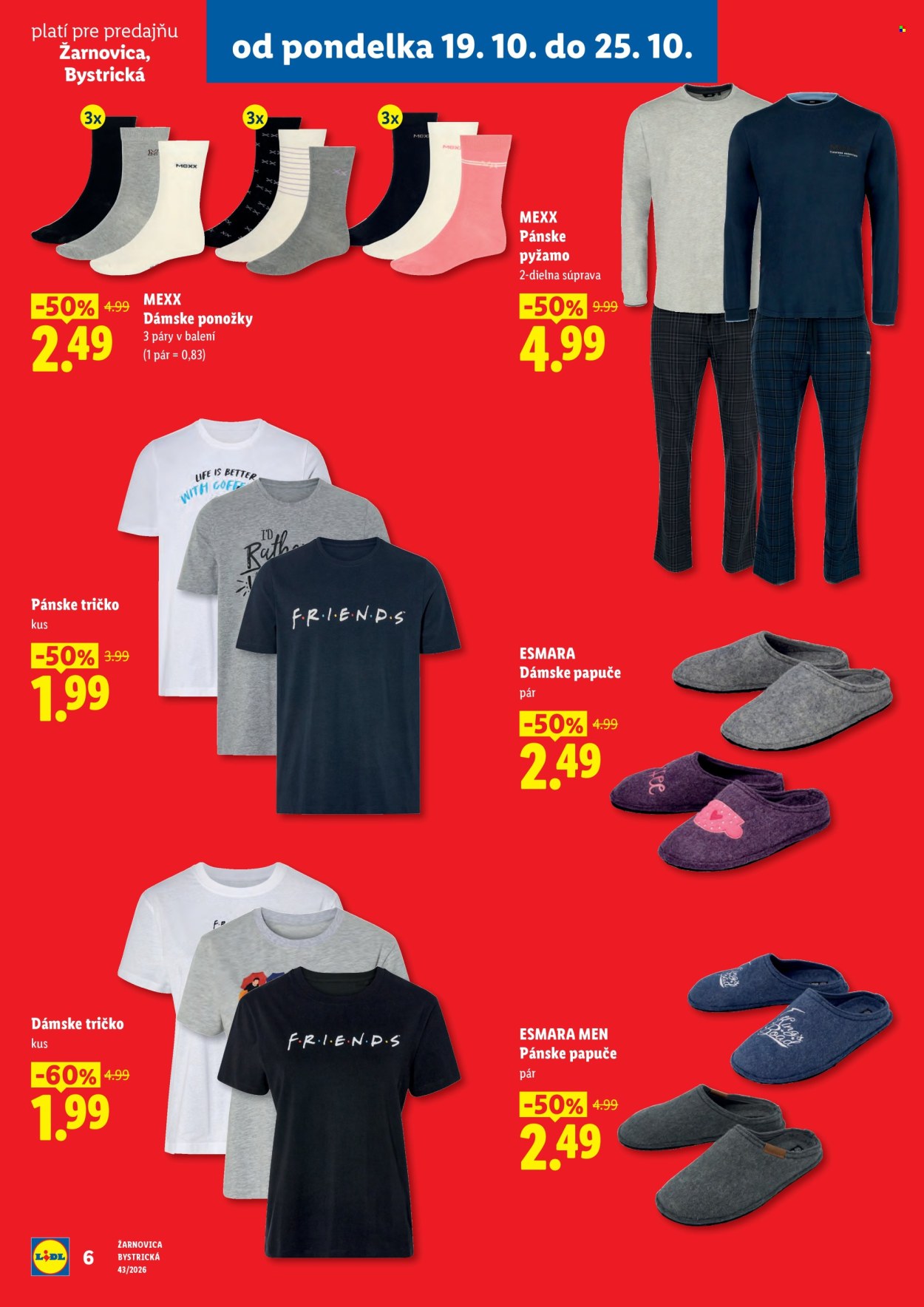 Leták Lidl - 19.10.2026 - 25.10.2026. Strana 6