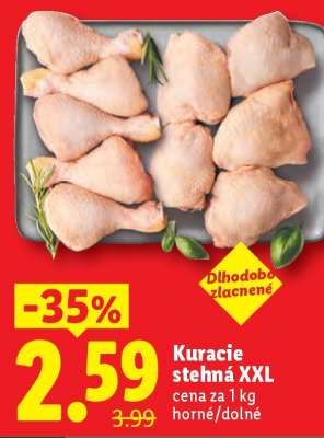 Kuracie stehná XXL