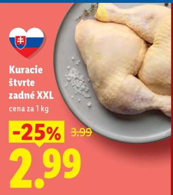 Kuracie štvrte zadné XXL