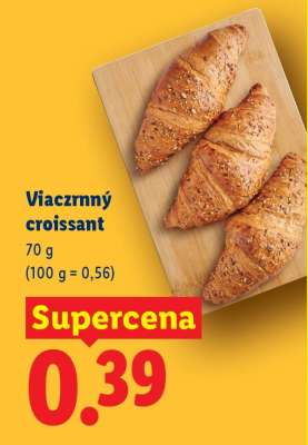 Viaczrnný croissant
