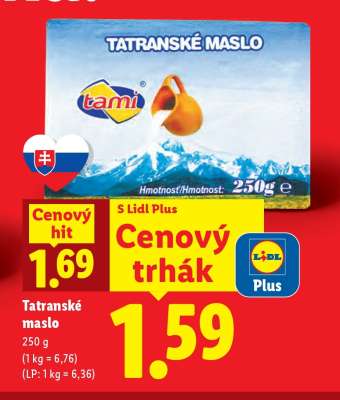 Tatranské maslo