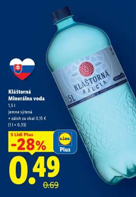 Kláštorná minerálna voda